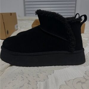 Black UGG Platform Boots